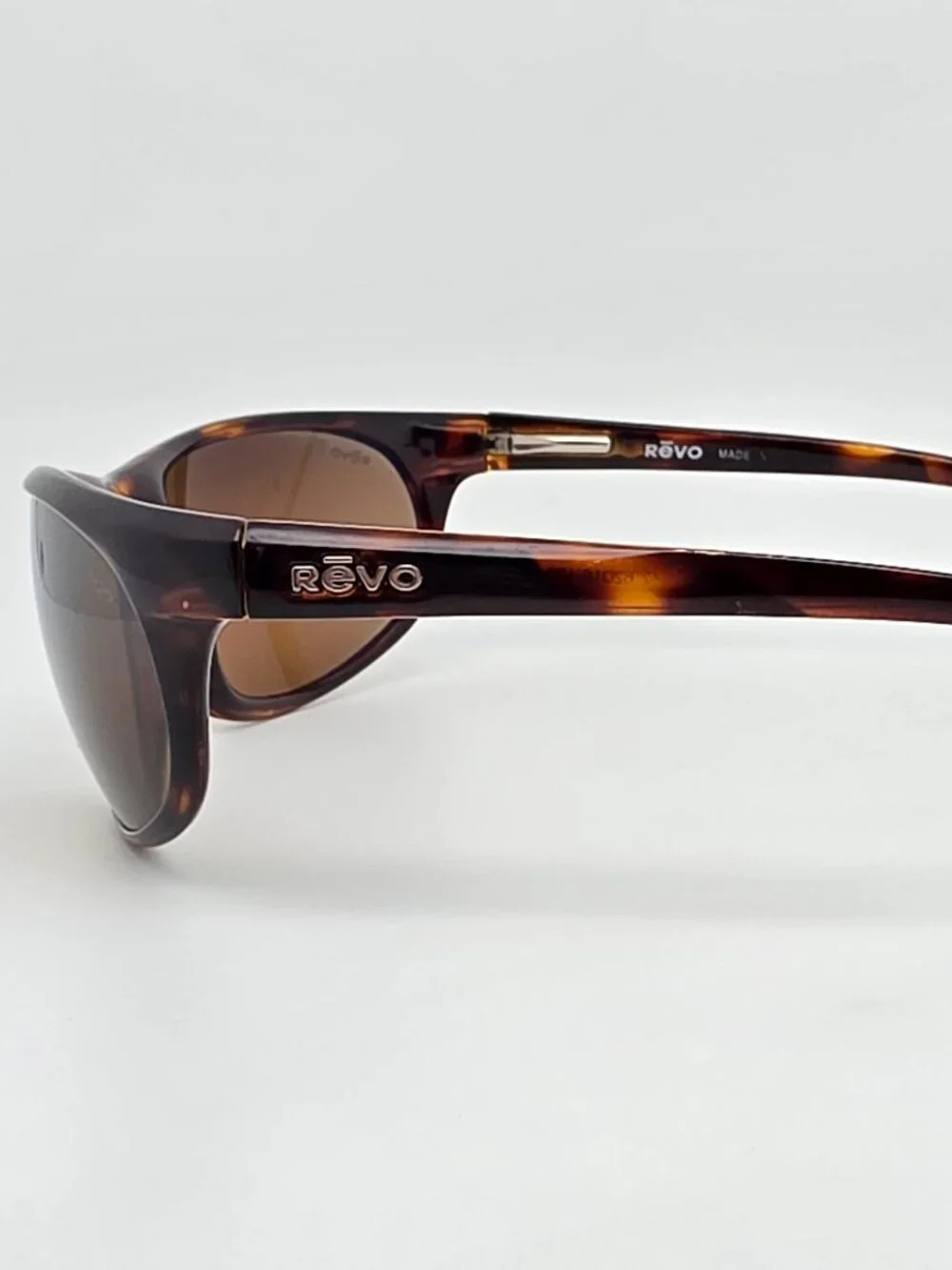 Revo 4017 804/K2 Tortoise Frame H2O Polarized Silver Mirror Glass Sunglasses